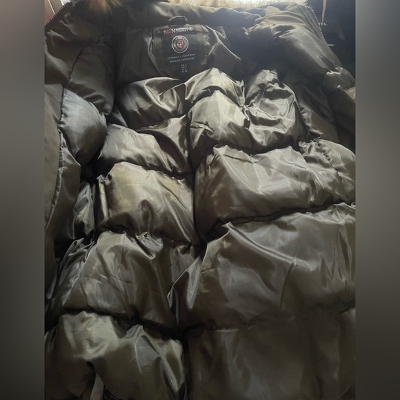 Geographical Norway Hooded Parka Size Small - Picture 4 of 14